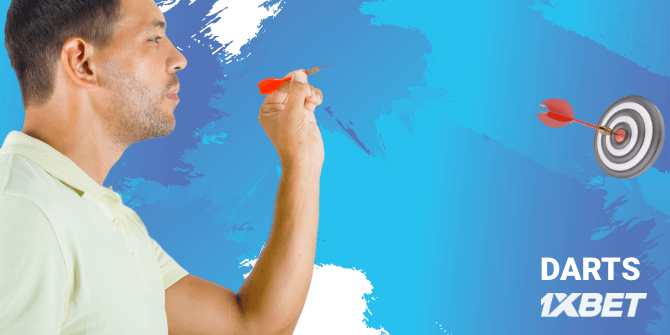 1xbet বুকি ওয়েবসাইটে অনলাইন ডার্ট বাজি